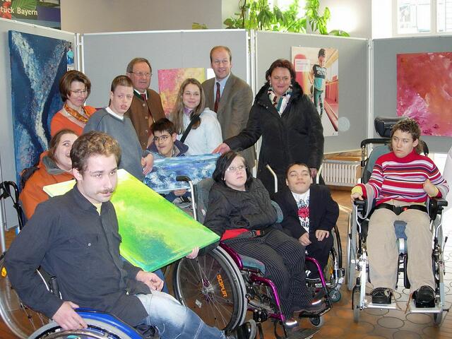Kunstausstellung im Landratsamt