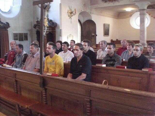 In der Wallfahrtskirche in Buggenhofen