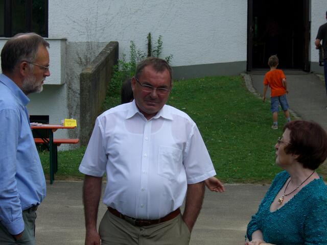 Stets ein gerne gesehener Gast. Bürgermeister Siegfried Deffner