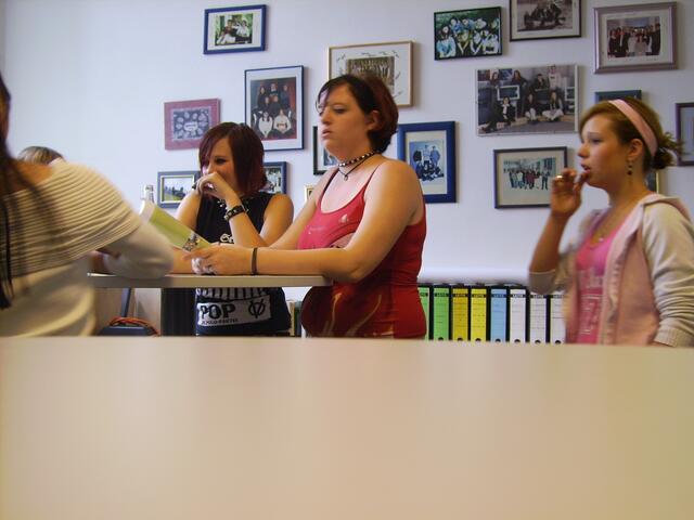 Sarah Köstner, Claudia Renk und Tina Hunger (von links)