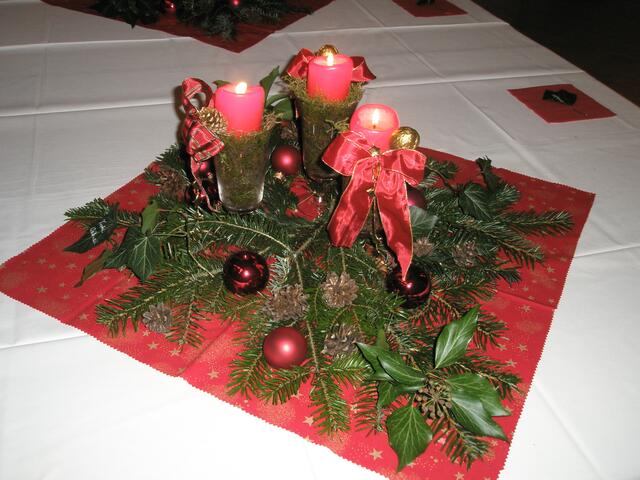 wunderbar gedeckter Tisch