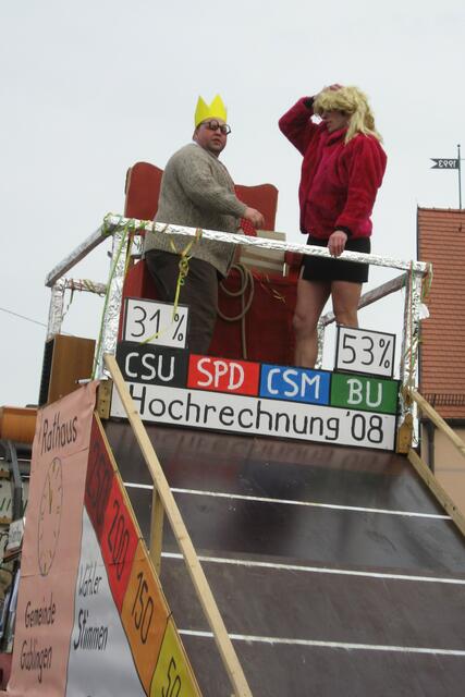 Pius Kaiser thront auf seinem Thron!