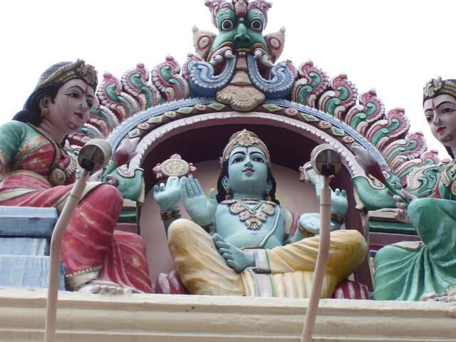 Detail Hindu-Tempel