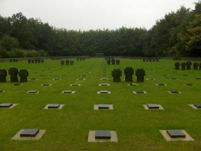 Der Soldatenfriedhof bei Vossenack