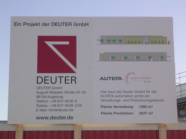 Die DEUTER GmbH investiert wieder in der Heimat