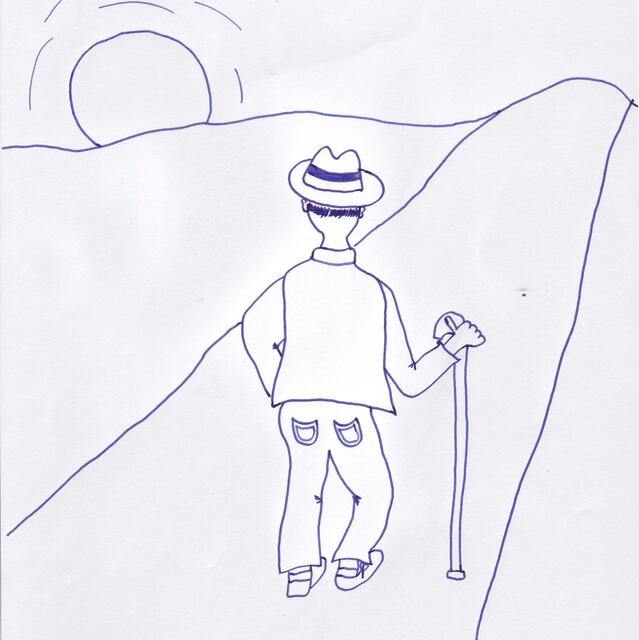 Jeden Tag den selben Weg