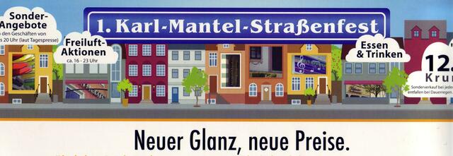 1. Karl-Mantel-Straßenfest