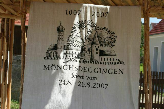 Mönchsdeggingen ist 1000 Jahre