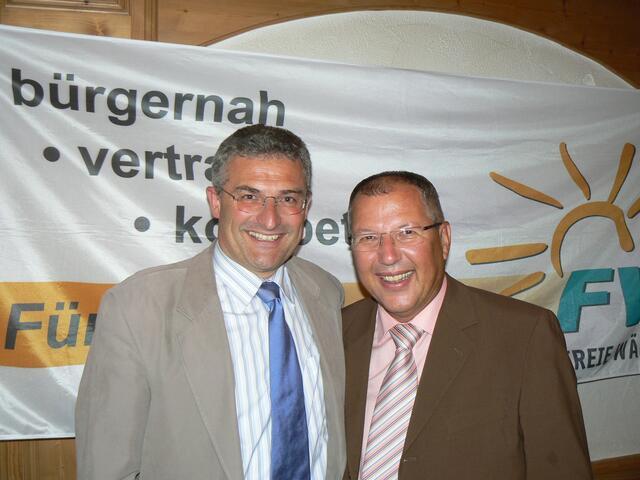 ... und mit Josef Dick