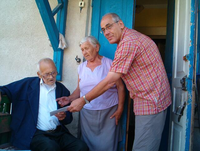 Familie Nadtotschji mit mir