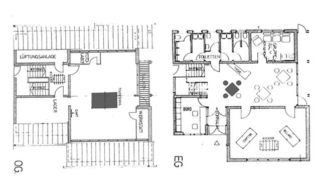 Plan des JUZ 1992