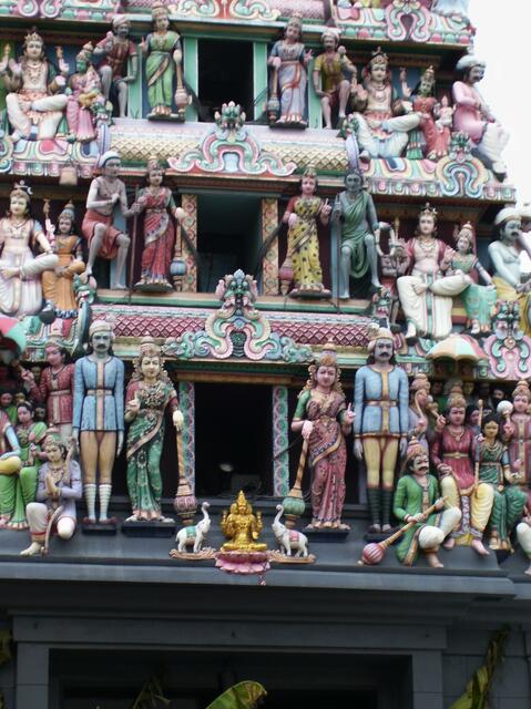 Detail Hindu-Tempel
