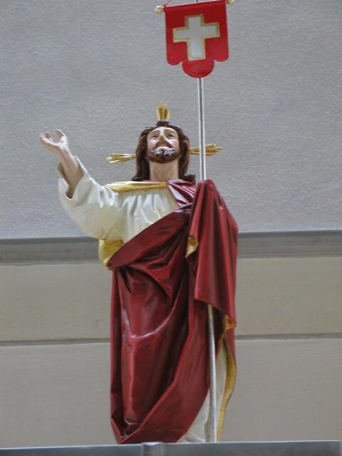 Der Auferstandene in der Ellgauer St. Ulrichskirche