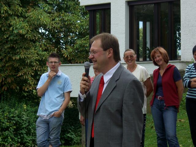 Begrüssung durch Dekan Graßmann