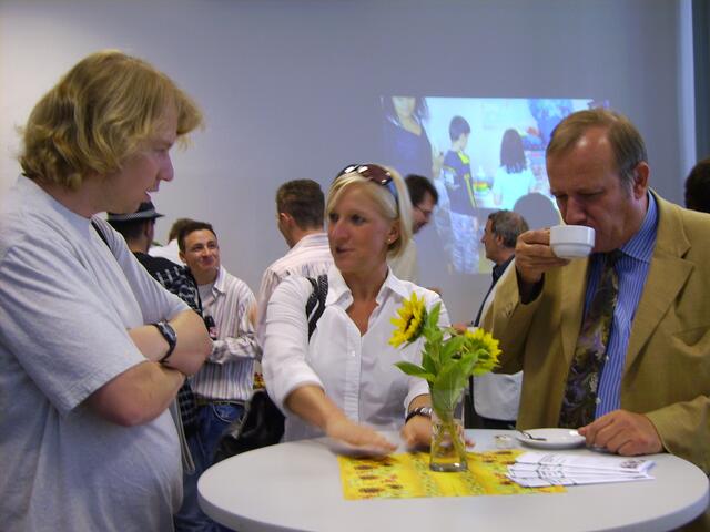 Manuela Höchner und Joachim Klinkig vom bfz Kronach