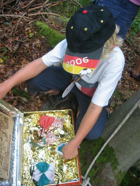 die Truhe leert sich..