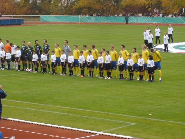 U 17 EM-Qualifikationsspiel in Nördlingen