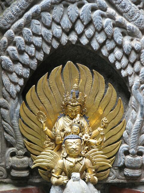 Im Nepal-Himalaya-Pavillon