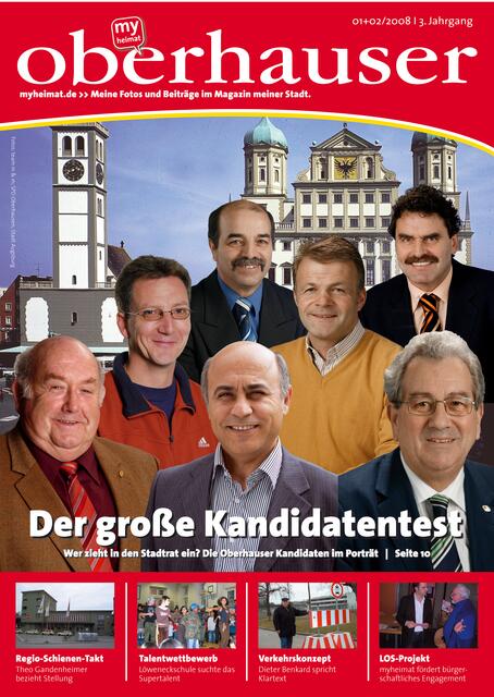 Die Februarausgabe von myheimat Oberhausen