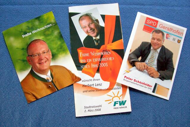 Die Bürgermeister-Kandidaten für Gersthofen