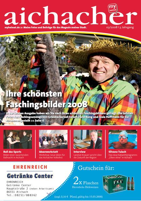 Die Märzausgabe von myheimat Aichach