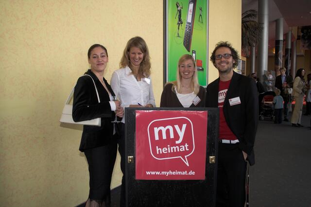 Das Empfangsteam von myheimat