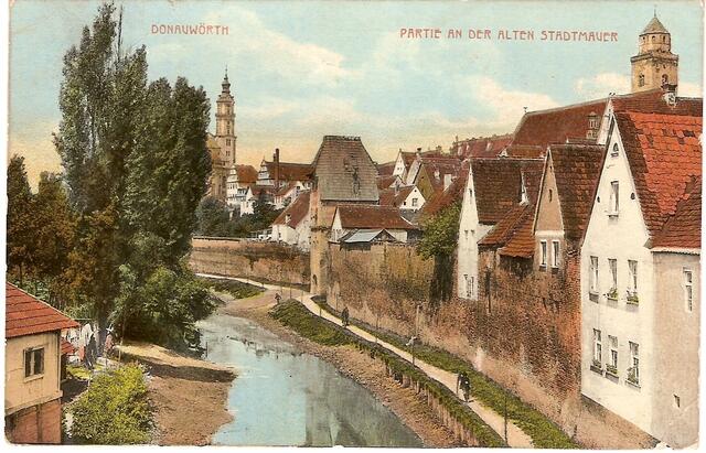 Partie an der kleinen Wörnitz