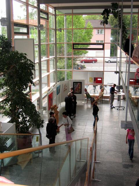 Eingangshalle des Landratsamtes