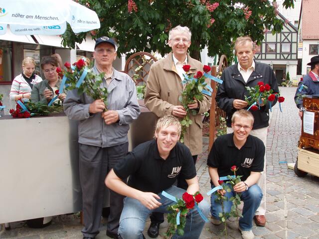 Rosenkavaliere in Günzburg unterwegs