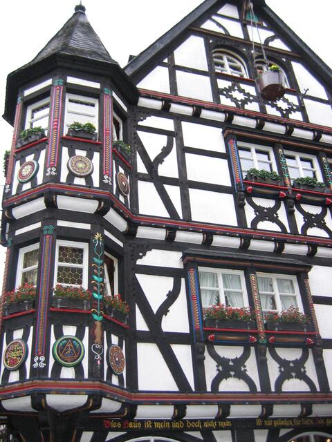 Fachwerkhäuser in Linz am Rhein