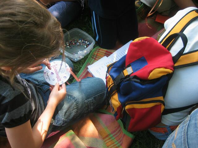 hier kann man so einen Erinnerungsorden sehen