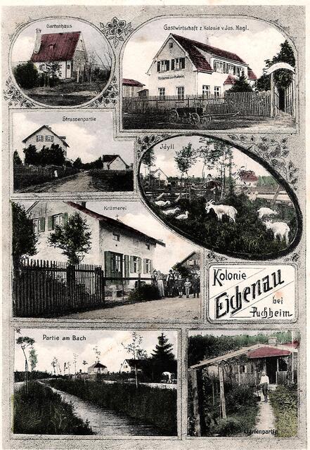Am Starzelbach in Eichenau 1917