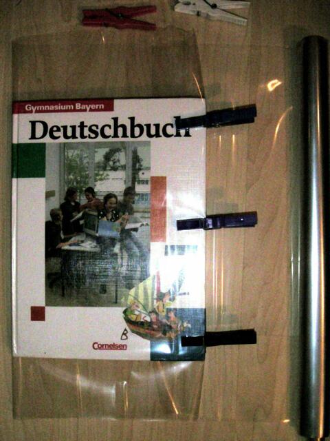 Wie bastel ich einen Buchumschlag