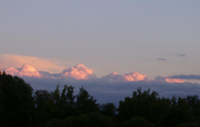 Abendstimmung über Unterschneitbach