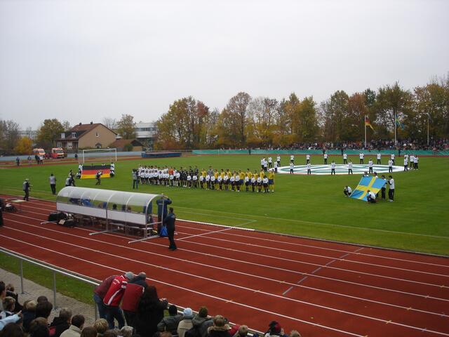 U 17 EM-Qualifikationsspiel in Nördlingen