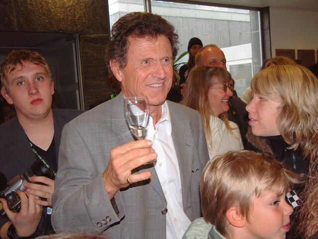 Dritter Bürgermeister Toni Kurz fühlt sich sichtlich wohl
