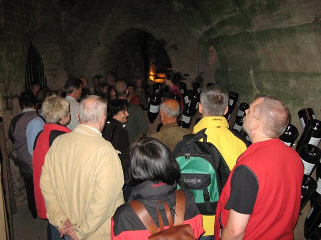 Besichtigung der Champagnerkellerei