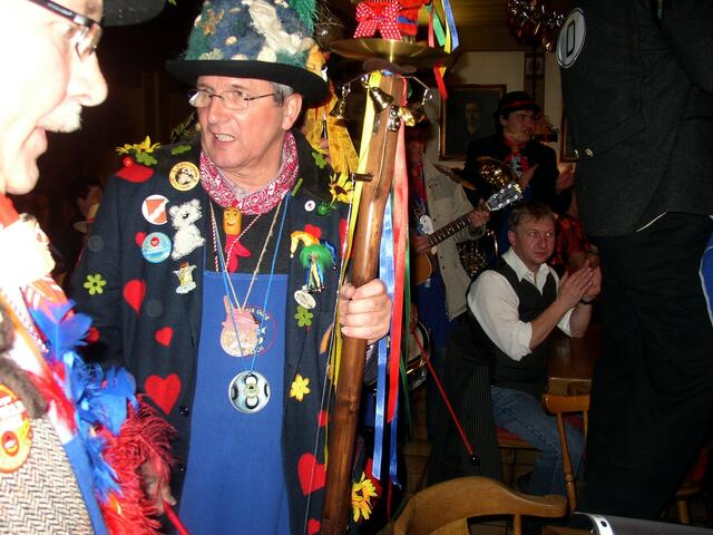 Schellenbaum eines Schlorpers