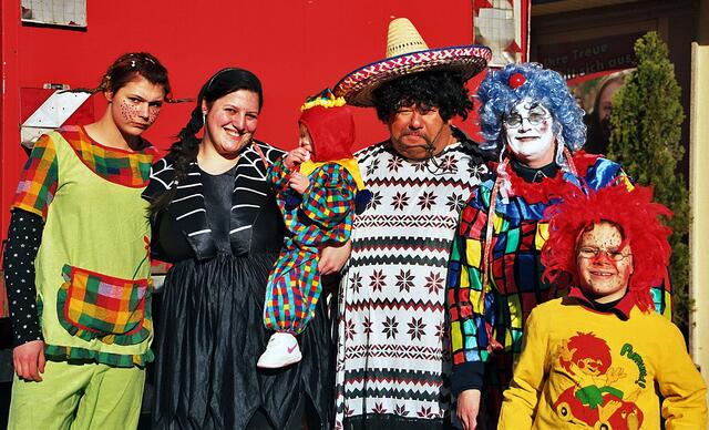 Eine lustige Familie aus München