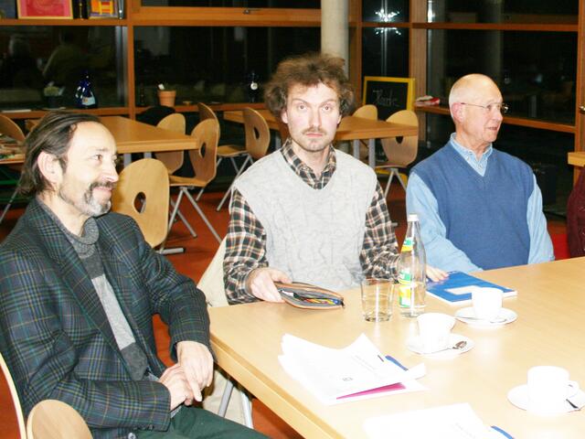 Siegfried Zimmermann, Stefan Kreitmeier und Alfred Geiger (v.l.n.r.)