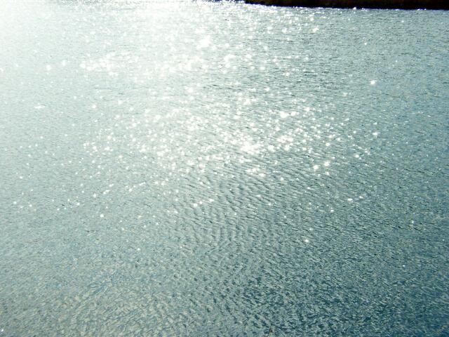 Wunderbare blaue See