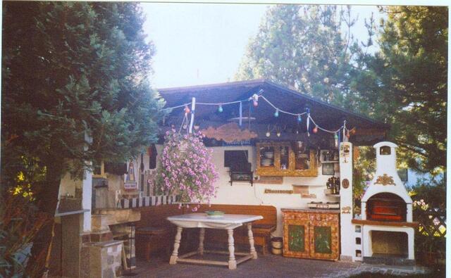 Gästehaus Pabst - Sommerküche für den Abend am Grill