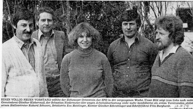 SPD VOrstand 1979