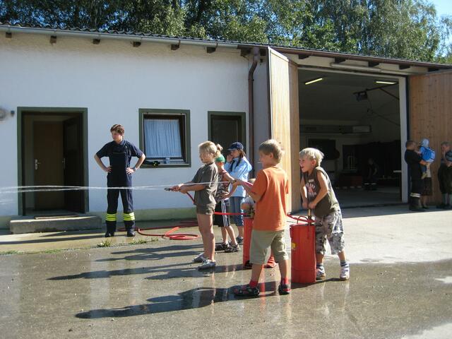 Voll in Aktion