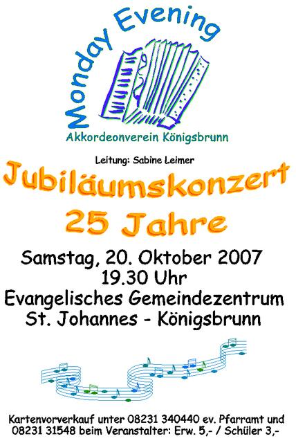 Akkordeonverein "Monday Evening" Königsbrunn