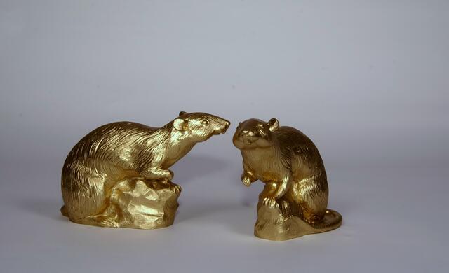 Goldene Ratten (Bild: VG Bild-Kunst, Bonn 2007)