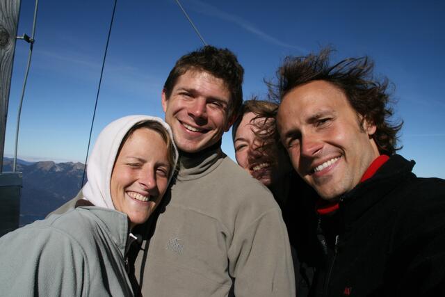 Mit Andi, Julia und Bene im Karwendel