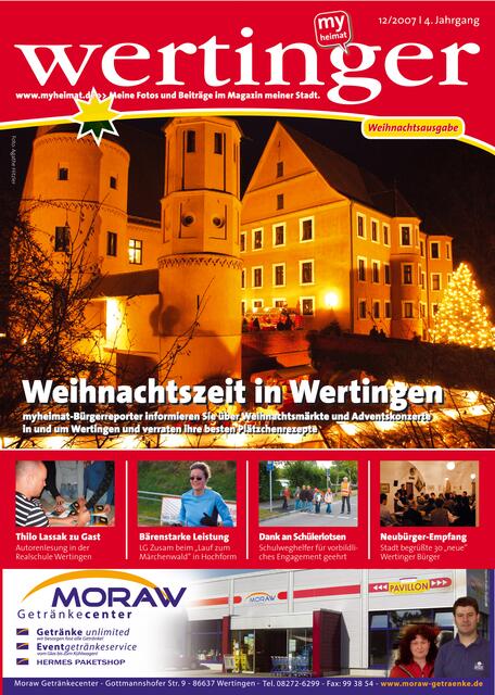 Die Dezemberausgabe von "myheimat Wertingen"