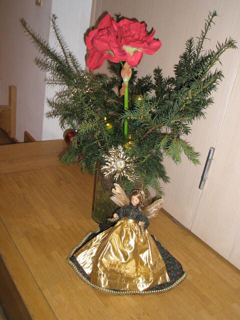 alles war schön geschmückt