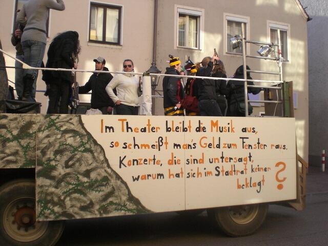Im Theater bleibt die Musik aus...